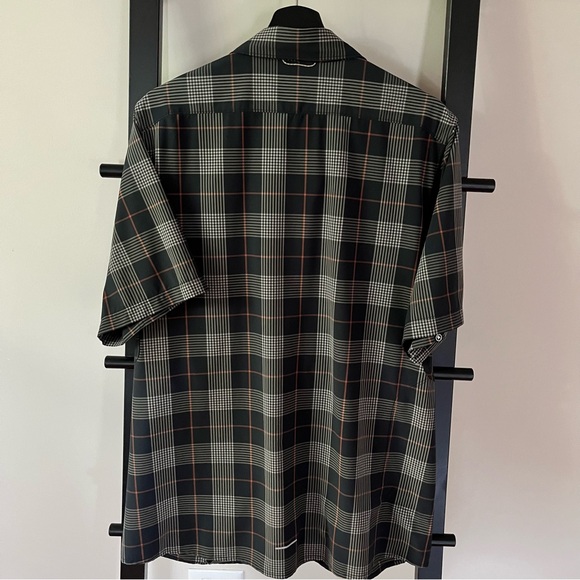 Backcountry Button-Up MTB Jersey - Men's L Gray Stripes - Picture 3 of 14